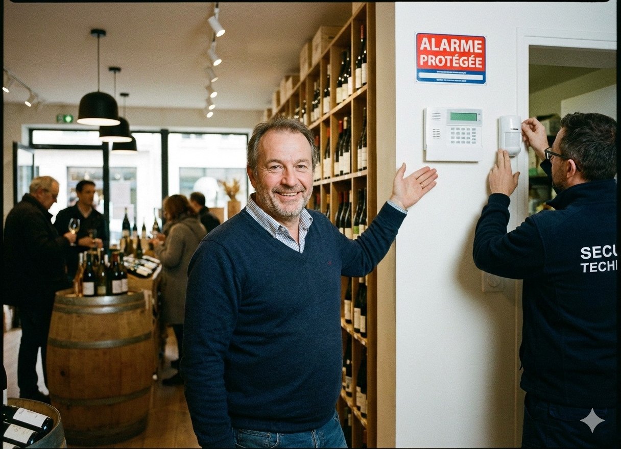 Alarme connectée + Télésurveillance 24h/24